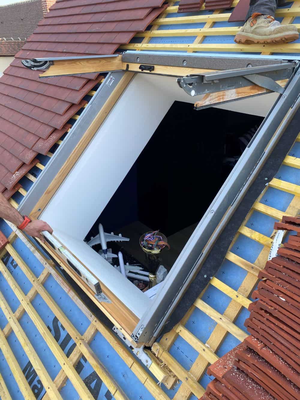 pose velux couverture